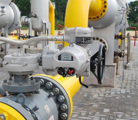 Edelstahl Rotork elektrisch betätigte Ventile Elektroantrieb Kugelhähne Durchflussregelventil