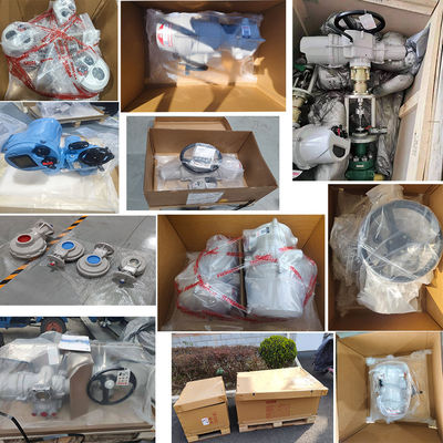 Edelstahl Rotork elektrisch betätigte Ventile Elektroantrieb Kugelhähne Durchflussregelventil