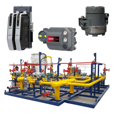 Fisher 846 I/P and DVC6200 Valve Controller with DeltaV DCS for Accurate, Stable Control in High-Pressure and Corrosive Environments