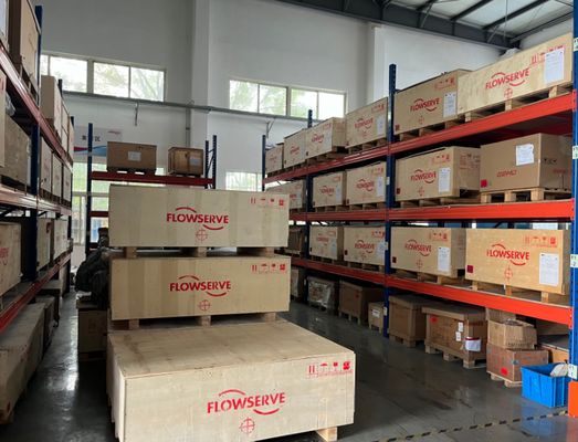 Chinesisches Regelventil mit Logix Flowserve Stellungsregler 420 Seriennummer 420-47-W1D-10 für Öl- und Gaspipelinendruckregelung Lagerbestand