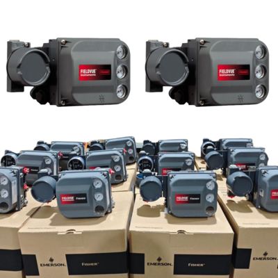 Fisher DVC6200 Pneumatischer Ventilregler Ventilpositionierer Smart Positioner und Buerkert Typ 5404 Magnetventil