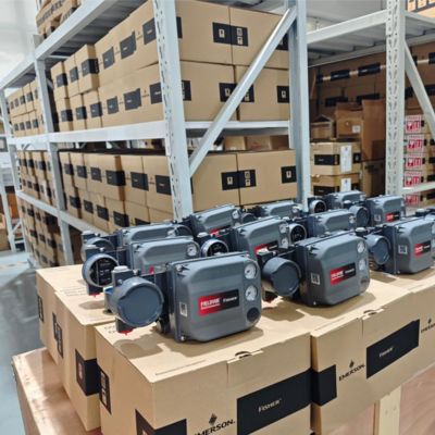 Fisher DVC6200 Pneumatischer Ventilregler Ventilpositionierer Smart Positioner und Buerkert Typ 5404 Magnetventil