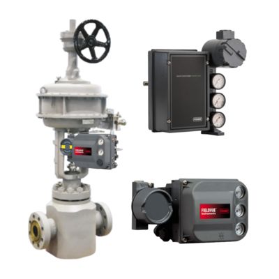 Fisher 3620j / 3582i Elektro-Pneumatischer Ventilpositionierer und Fisher DVC6200 Regler mit 220 V Betriebsspannung und PLC EtherCAT-Kopplermodul in 100% Originalverpackung
