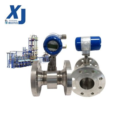 Industrie-Durchflussmesser Gas Dampf Krohne OPTISWIRL 4070C Edelstahl Wirbelzähler für Chemie- und Energieanlagen