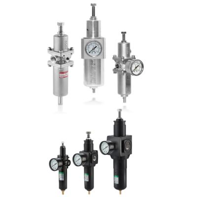 Emerson ASCO Druckluftfilterregler 342A 641/2/3 Serie Druckregelventil