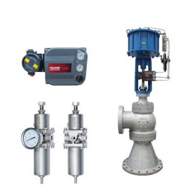 Emerson Asco Edelstahl 342A Druckluftfilterregler Kundenspezifischer Fisher DVC6200 Ventilregler