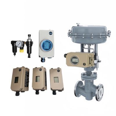 Original Neuer 4-20mA Ventilregler Samson 3763 3725 3730 3730-3 Elektro-Pneumatischer Ventilpositionierer mit Winkelventil