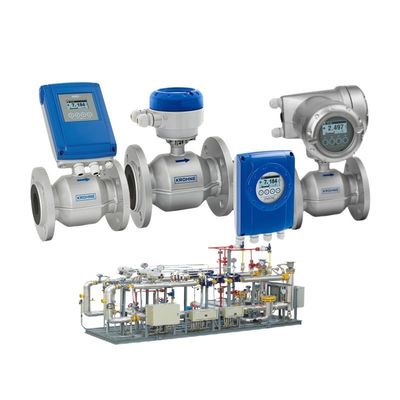 Prozesskontrollemeter KROHNE OPTIFLUX 2050 2100 2300 Elektromagnetischer Durchflussmesser Fabrikpreis für die Wasseraufbereitung