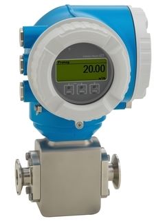Electromagnetic Flowmeter E+H Proline Promag H 300 Endress Hauser 5H3B Flow Meter for Health Industry