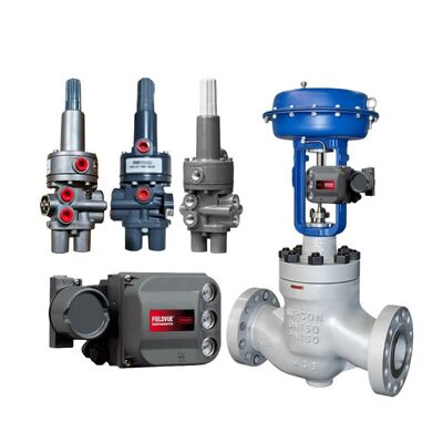 Hochtemperatur-Trip-Ventil Erdgas-Luft-Pneumatik-Ventil Emerson Fisher 377 Drucksensor-Trip-Ventil