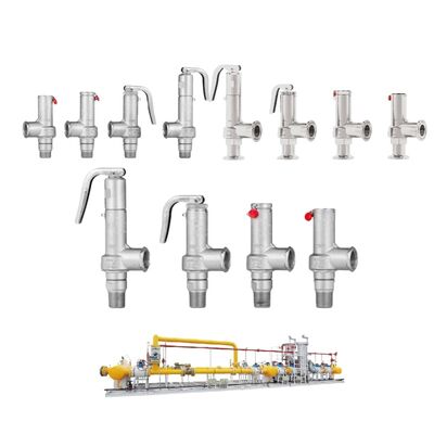 Brand New VYC 995 985 964 Safety Valve Steam Air Gas Industrial Pressure Relief Valve for Boilers Process Lines