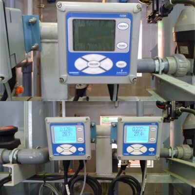 Dual Input PH ORP Multi-Parameter Messanalysator Emerson Rosemount 1056 4-Leiter-Transmitter HART-Kommunikation Transmitter