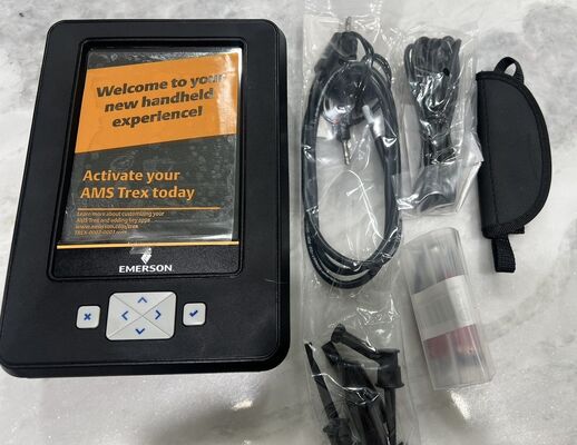 Tragbares mobiles Diagnosegerät mit HART-Feldbus-Unterstützung, Industriegerät, Emerson AMS Trex Gerätekommunikator