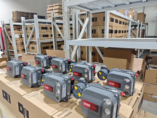 Pneumatische Regelventile mit Fisher Masoneilan Samson Flowserve Neles Foxboro Ventil-Stellungsregler
