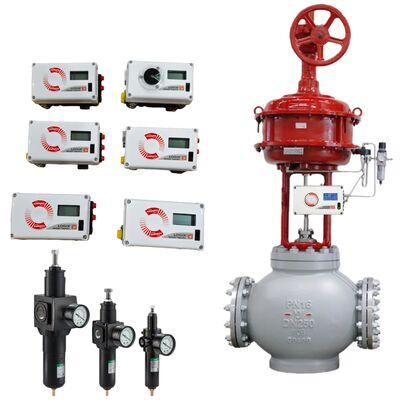 Industrielle Pneumatische Steuerventile und digitale Positionierer Flowserve Logix 520MD 3200MD 3800MD Industrielle Steuerventile Steuerung und ASCO Regulator