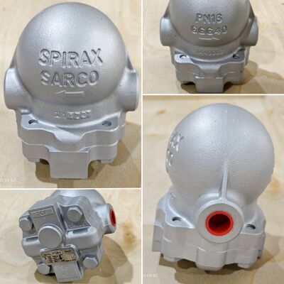 New Pneumatic Control Valve KE73 SPIRAX SARCO Valve and FT14 FTGS14 Ball Float Steam Trap DN25 PN16 