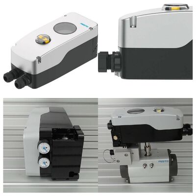 Intelligenter digitaler Ventilpositionierer von Festo für pneumatische Steuerventile
