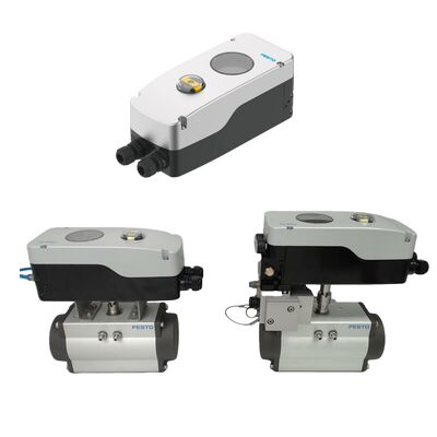 Intelligenter digitaler Ventilpositionierer von Festo für pneumatische Steuerventile