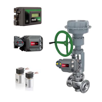 Pneumatischer Ventilpositionierer für die Öl- und Gasindustrie Fisher DVC2000 DVC6200 3661 und ASCO 2-Wege-Magnetventil