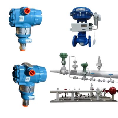 Flanschanschluss Rosemount 3408 Füllstandmessumformer, berührungsloses Radar, verwendet in Lagertanks und Spiraxsarco-Steuerventilen für Rohre