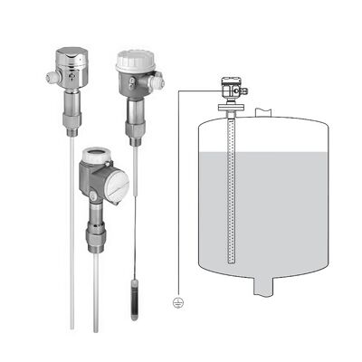 Endress Hauser Kunststoffstahlbehälter Transmitter E+H FMI51 Flüssigkeiten Schlammpulver Kapazitätsniveaustransmitter