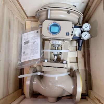 Industrieprozess Niederdruck-Kugelventil 3241 SAMSON 3756 Hochstrom-Pneumatisches Volumen-Boosterventil