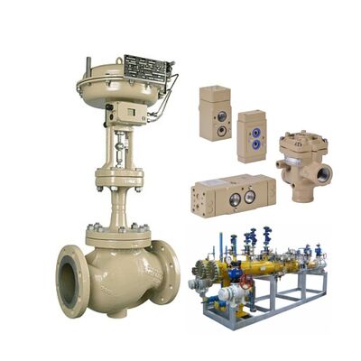 SAMSON 3241 Industrie-Gewinde-Sitz Pneumatische Kugelventil SAMSON 3756 Volumen-Booster