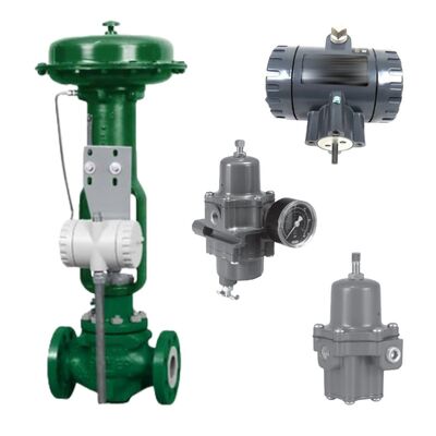 Genaue Fisher 4211 4210 Elektronische Positionsübertrager mit 67C-Serie-Luftfilter-Regulator Preis