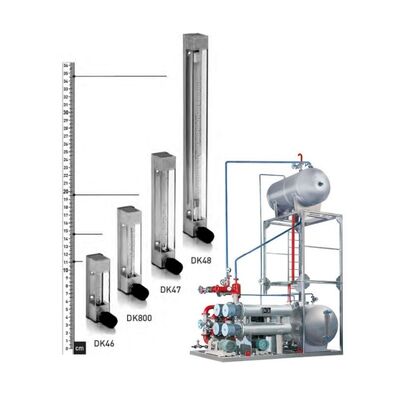 Krohne DK46 DK47 DK48 DK800 Variable Flächenflussmesser Metallrohr-Rotameter Industrieflussmessung