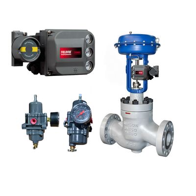 Fischere 67CFR Filterregulator Fischere FIELDVUE DVC6200 Intelligenter digitaler Ventilregler Ventilpositionierer