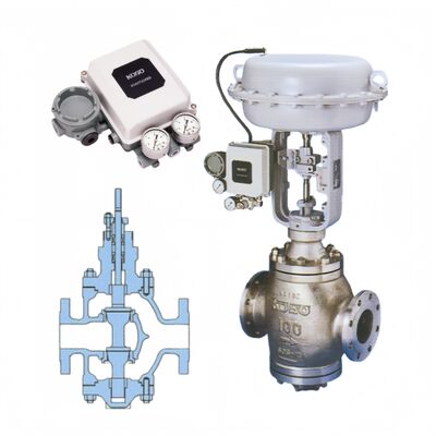 KOSO 520C 530C Ober- und Unterleitungen mit doppelter Sitzplatte für die Ölgas- und Chemieindustrie