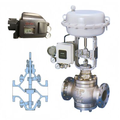 KOSO 520C 530C Ober- und Unterleitungen mit doppelter Sitzplatte für die Ölgas- und Chemieindustrie