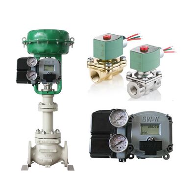 ASCO-Solenoid-Spulenventile und Masoneilan SVI II Svi2 Digitale Ventilpositionierer Smart Valve Controller