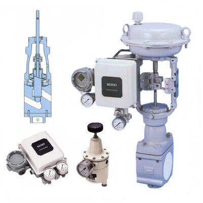 KOSO 500R Acid Resistant Globe Valve Thermal Power Plant Petrochemical Acid Medium Flow Control