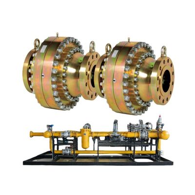 Emerson Tartarini Pneumatischer Gasregler 2 FL BP/FR Gegendruck Niederdruck-Druckminderer aus Kohlenstoffstahl