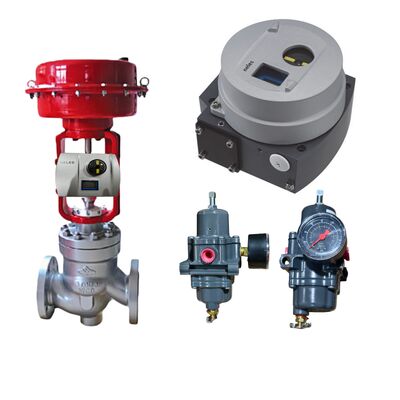Ausgestattet mit dem Fisher 67CFR Filterregulator Me-tso Valmet Neles ND9000-Serie Smart Valve Controller Positioner