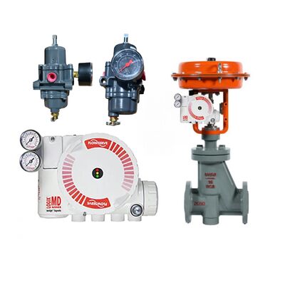 Fisher 67CFR Filterregler Flowserve Logix 3410MD-28-D6-M-04-50-0G-00 Digitales Regelventil-Stellungsregler