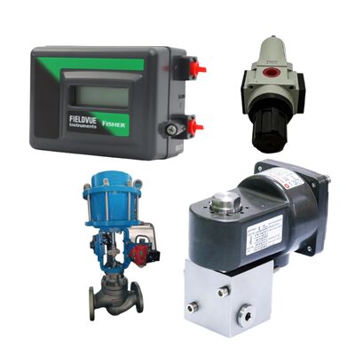 Emerson Fisher FIELDVUE DVC2000 Digital Valve Positioner HART 4-20mA einfach/doppeltwirkend, mit NORGREN 6215/6215L geradlinigem 3/2 5/2 explosionsgeschütztem Magnetventil