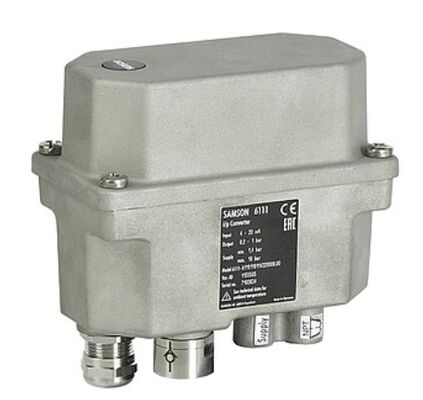 SAMSON IP Konverter 6111 6116 6126 für Raffinerien Metallurgie Papierherstellung Wasserbehandlung Industrie