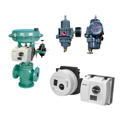 Neles ND7000 Digitaler Ventilregler mit HART-Kommunikation, IP66-Schutz und schleifengespeistem Fisher 67CFR Filterregler
