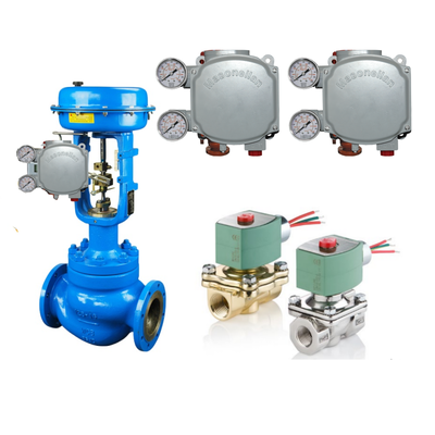 Masoneilan SVI 1000 Intelligent Digital Valve Positioner Equipped with ASCO Solenoid Valves