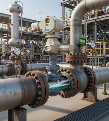 Sipos AKTORIK SIWS SERIE Elektrische Stellmotoren Ventile für chinesische Markenregelventile und Ventilstellmotoren für Kraftwerke