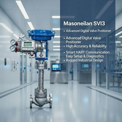 Neuer Masoneilan SVI3 Digitaler Ventilregler Edelstahl mit EAC-Zertifizierung