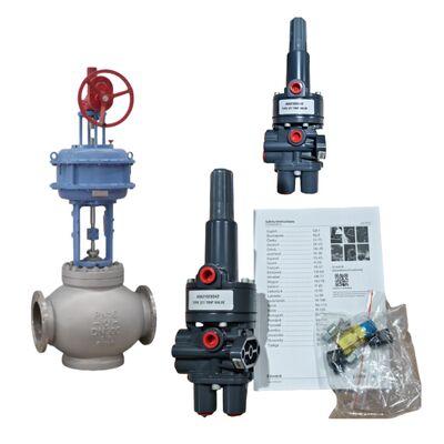 Fisher377 Relais und DVC6200 Smart Stellungsregler für hochstabile Ventilsteuerung