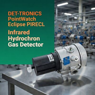 DET-TRONICS PointWatch Eclipse PIRECL Infrarotgasdetektor Kohlenwasserstoffbrennbare Gasleckage Detektor Industriegassensor