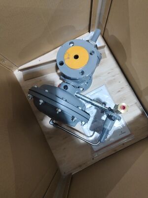Niederdruck-Gas-bedeckendes Ventil-Pilot-Operated Pressure Reducing-Ventil Fisher Regulators 1190 für Gleiter-Montage