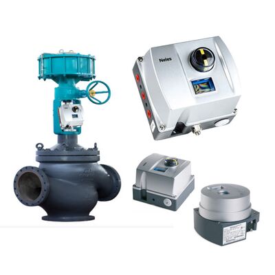 Chongqing Chuanyi Großdurchmesser-Drei-Wege-Steuerventil mit Valmet Neles ND9000-Serie Smart Valve Positioner