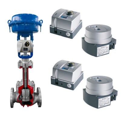 SUPCON LN85W Bellows Versiegeltes Steuerventil mit Valmet Neles ND9000-Serie Smart Digital Valve Positioner