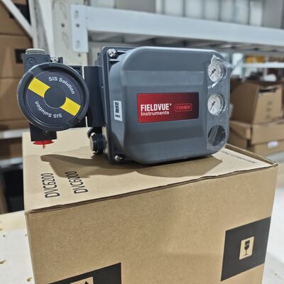Original Fisher FIELDVUE DVC6200 SIS Safety Instrumented System Digital Valve Controller Lagerlieferant