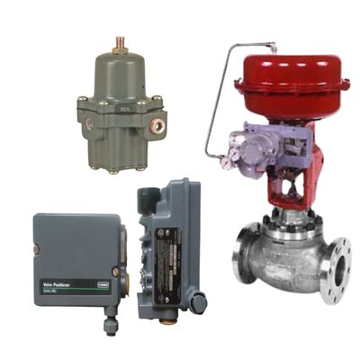 Fisher 3660/3661 Stellungsregler mit 67CFR Filterregler für pneumatische Regelventile — Elektro-pneumatischer Stellungsregler, 4-20mA, Edelstahl Temperaturbereich minus 40°C bis 85°C